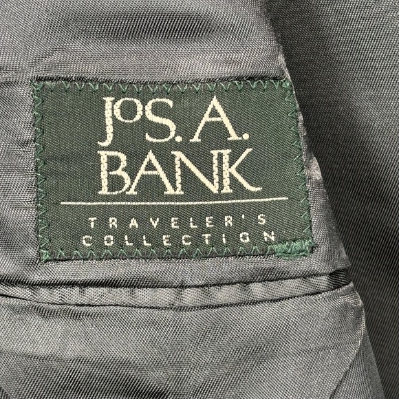 Jos A Bank Blazer Mens 43 Regular Wool Traveler's Collection Gordon USA Jacket - Picture 13 of 15